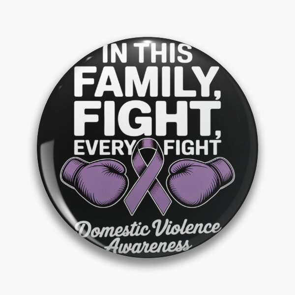 Item preview, Domestic Violence Awareness Every Fight Is Our Fight Boxing designed and sold by Rackaam.
