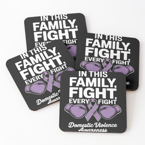 Item preview, Domestic Violence Awareness Every Fight Is Our Fight Boxing designed and sold by Rackaam.