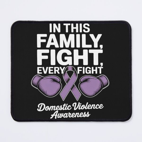 Item preview, Domestic Violence Awareness Every Fight Is Our Fight Boxing designed and sold by Rackaam.