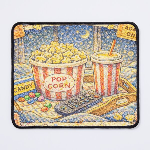 Item preview, Perfect Movie Night Snack Tray - In Crayon designed and sold by thecrayawnbox-.