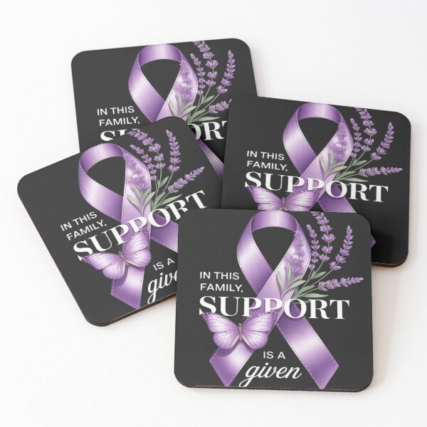 Item preview, Domestic Violence Awareness Purple Ribbon Family Support - Copy designed and sold by Rackaam.