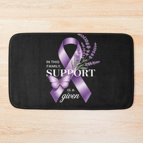 Item preview, Domestic Violence Awareness Purple Ribbon Family Support - Copy designed and sold by Rackaam.
