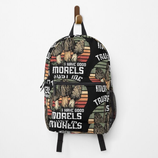 Item preview, Good Morels – Vintage Funny Mushroom Pun designed and sold by mbaeriszake.