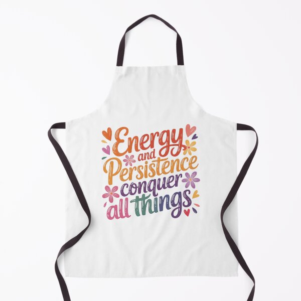 Item preview, Energy and persistence conquer all things .. designed and sold by nimmitrends.