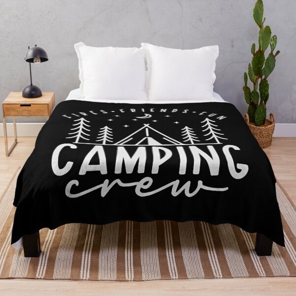 Item preview, Fires Friends Fun Camping Crew Summer Vacation Campfire Camp designed and sold by mischwpwarso.