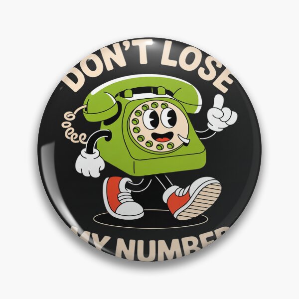 Item preview, Don’t Lose My Number designed and sold by Rackaam.