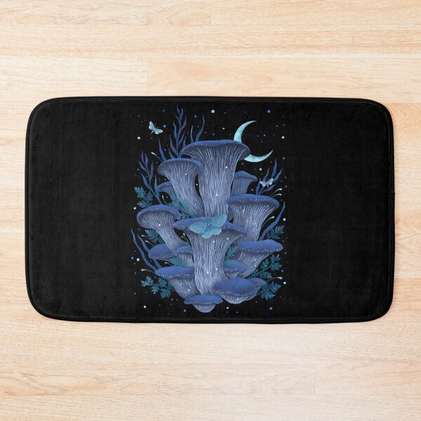 Item preview, Blue Oyster Mushroom Botanical Illustration designed and sold by mbaeriszake.