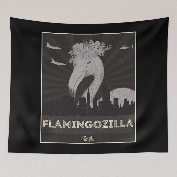 Item preview, Flamingozilla designed and sold by dk80.