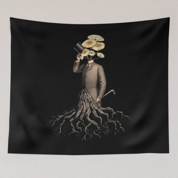 Item preview, Mycology Man Mushroom Root Character designed and sold by mbaeriszake.