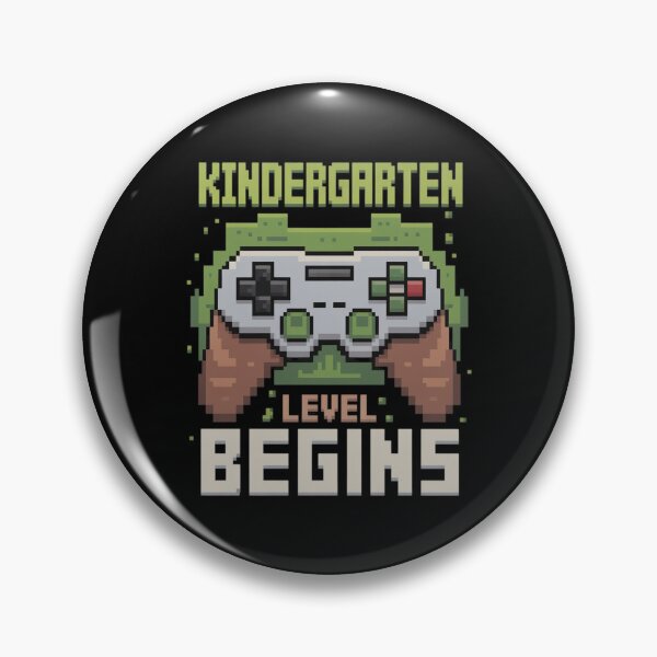 Item preview, Kindergarten Level Begins First Day Of Kindergarten Gaming (1) designed and sold by Tatianamiobi.