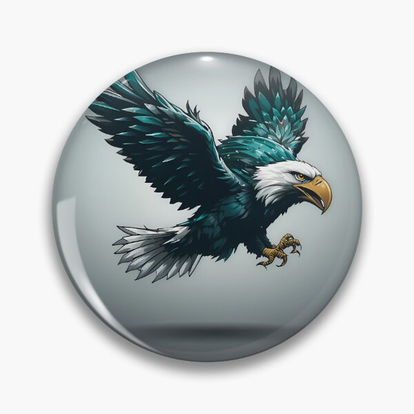 Item preview, Animal Fly Eagle Iconic Sports Helmets Mascots Design  designed and sold by ART ATTACK ZONE.