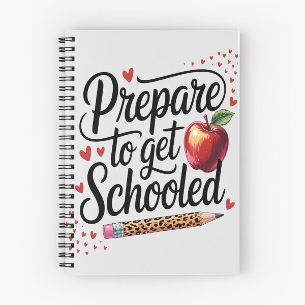 Item preview, Kindergarten Teacher Apple Leopard Prepare to Get Schooled designed and sold by Tatianamiobi.