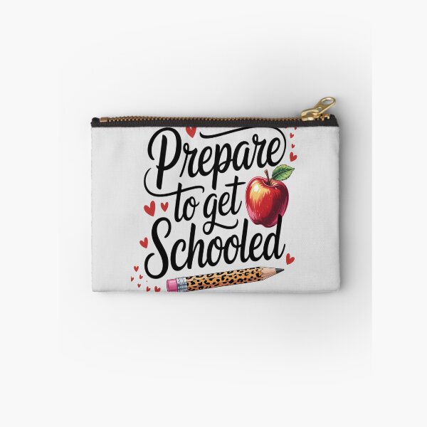 Item preview, Kindergarten Teacher Apple Leopard Prepare to Get Schooled designed and sold by Tatianamiobi.