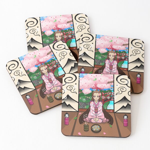 Item preview, Sakura Hana Anime Girl  designed and sold by Dafu Arts.
