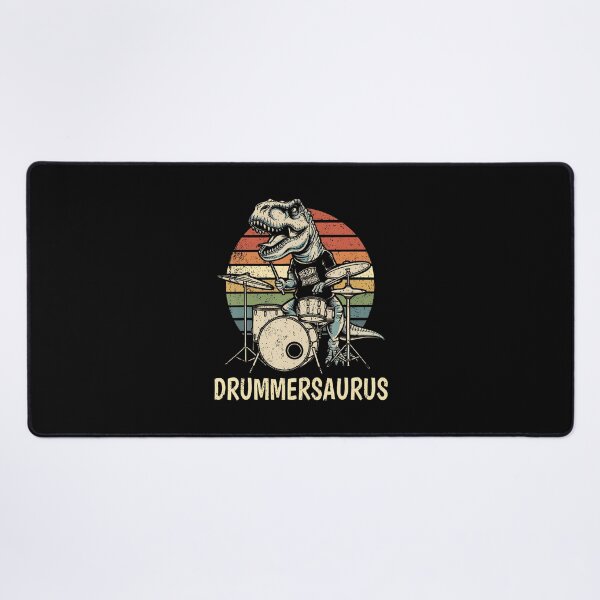Item preview, Drummersaurus T Rex Drummer Dinosaur Playing Drums Boys designed and sold by HerbertKuhn112.