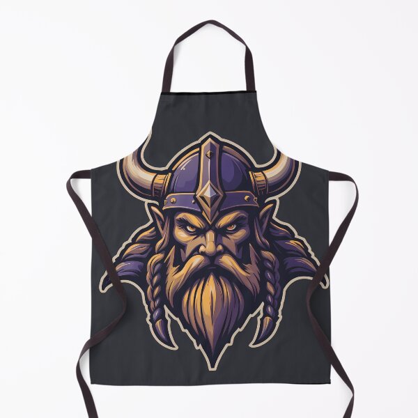 Item preview, Violet Purple Yellow Viking Iconic Sports Helmets Design designed and sold by ART ATTACK ZONE.
