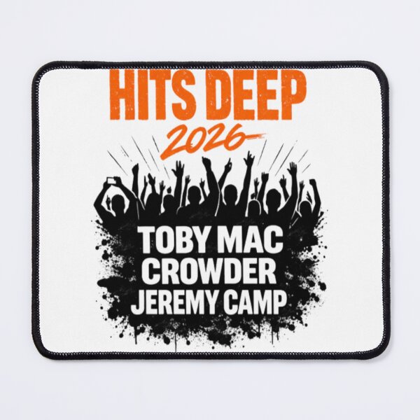 Item preview, Hits Deep Tour 2026 Christian Music Concert Graphic designed and sold by ClucasKe12.