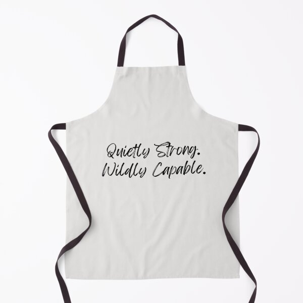 Item preview, Quietly Strong Wildly Capable | Motivational Empowerment Quote | Inspirational Quote designed and sold by Doart76.