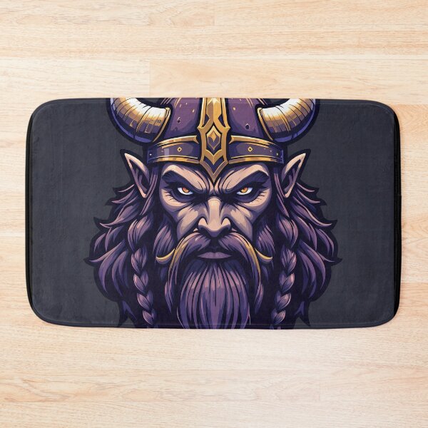 Item preview, Viking Powerful Yellow Iconic Sports Helmets Mascots Design  designed and sold by ART ATTACK ZONE.