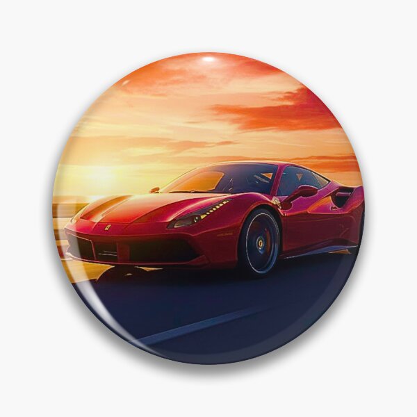 Item preview, Ferrari 488 on a Quiet Afternoon designed and sold by FRADEX STORE.
