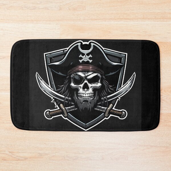Item preview, Black Pirates Iconic Sports Helmets Mascots Design  designed and sold by ART ATTACK ZONE.