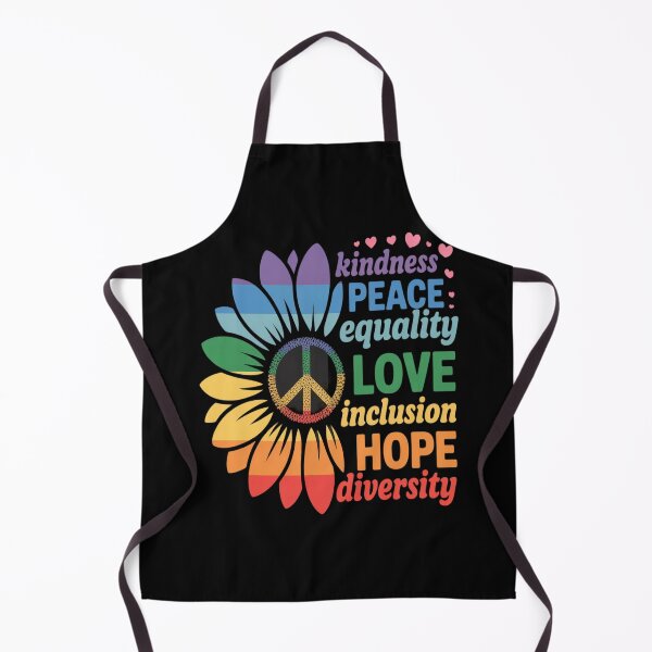 Item preview, Kindness Peace Equality Love Sunflower Gay Pride Ally designed and sold by Tatianamiobi.