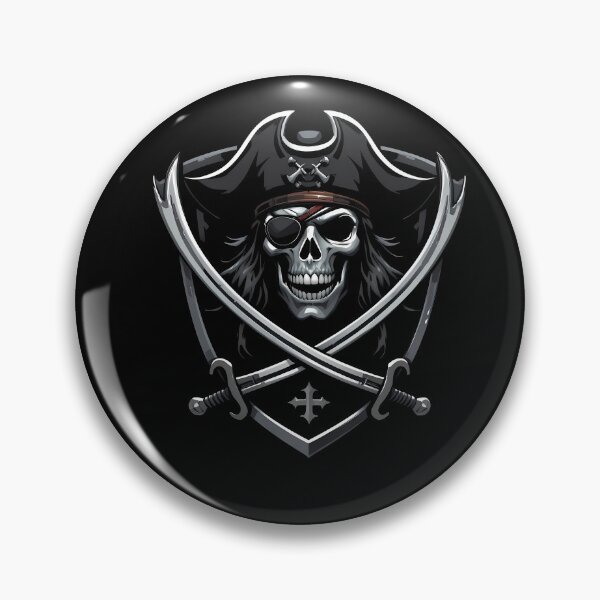 Item preview, Pirates Black Ship Iconic Sports Helmets Mascots Design  designed and sold by ART ATTACK ZONE.