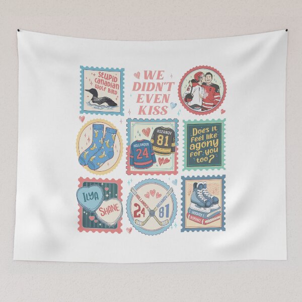 Item preview, Hockey Romance Funny Stupid Canadian Wolf Bird designed and sold by Artifyo.