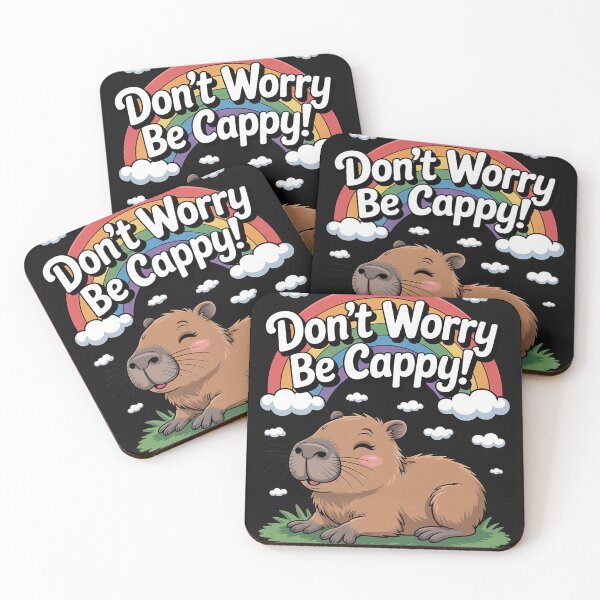 Item preview, Don't Worry Be Cappy designed and sold by tkhrbika.