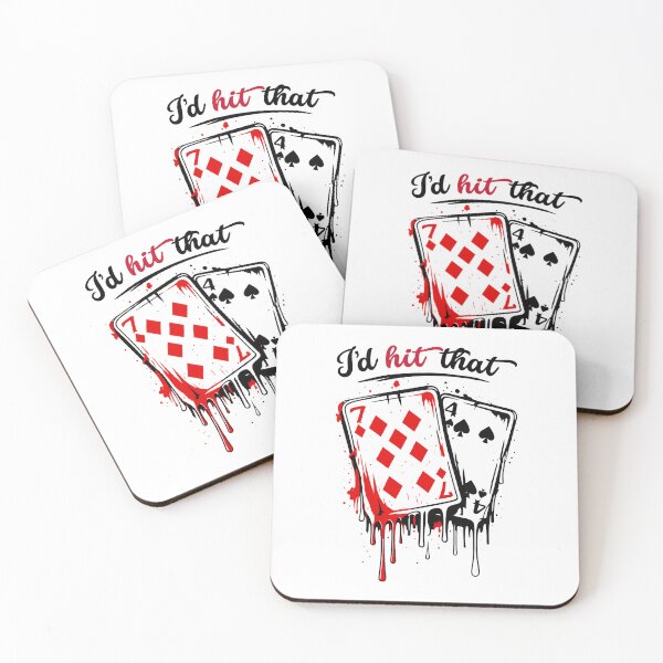 Item preview, I’d Hit That Funny Blackjack Humor Casino designed and sold by TKsTees.