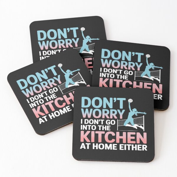 Item preview, DON'T WORRY I DON'T GO INTO THE KITCHEN AT HOME EITHER designed and sold by tkhrbika.