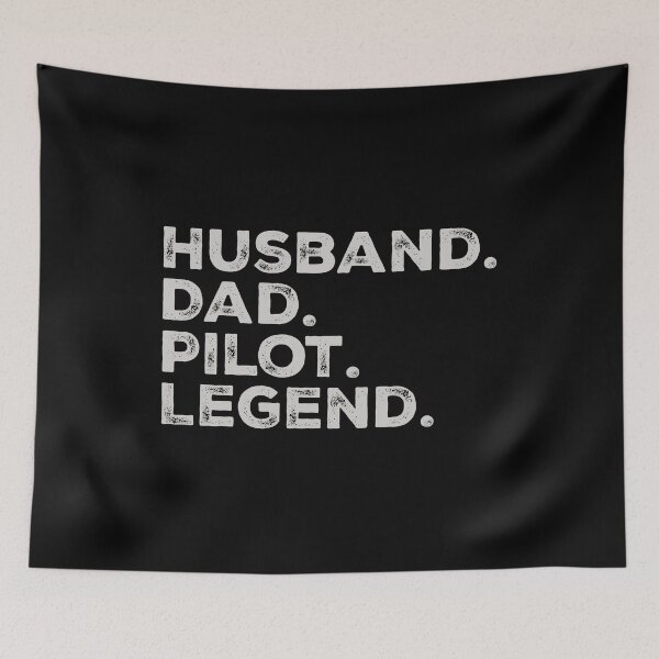 Item preview, Husband Dad Pilot Legend designed and sold by kalyaidriza.