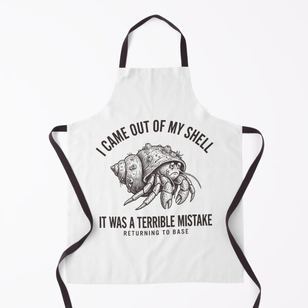 Item preview, Funny Hermit Crab Social Anxiety I Came Out Of My Shell designed and sold by Mason-Pride.