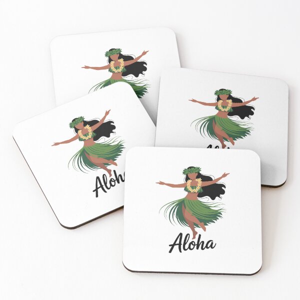 Item preview, Aloha Hawaii Hawaiian Wahine Hula Dance Girl Summer designed and sold by EllenJast.