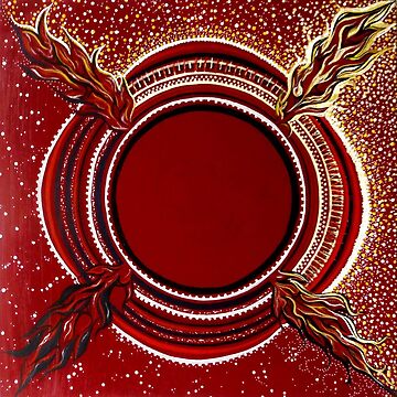Artwork thumbnail, Red Moon Eclipse by Catherine Veritas
