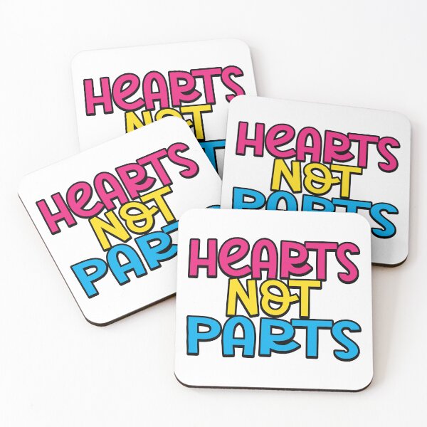 Item preview, Hearts Not Parts/PansexualPride designed and sold by EEJimenez.