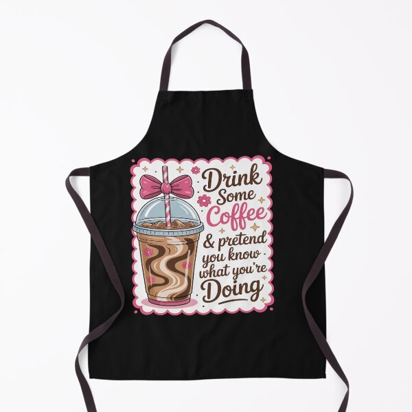 Item preview, Drink Coffee & Pretend You Know Funny Coquette Iced Coffee designed and sold by tkhrbika.