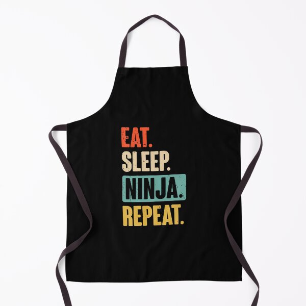 Item preview, Eat Sleep Ninja Repeat Funny Ninja Martial Arts Lovers designed and sold by cordfried3h.