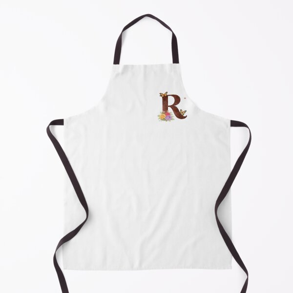 Item preview, Alphabet R with flowers and butterflies designed and sold by Shandiz Design.
