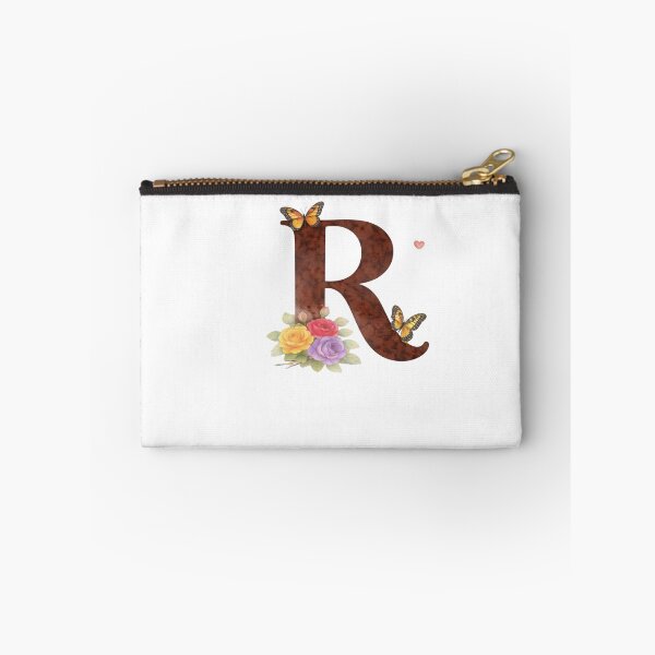 Item preview, Alphabet R with flowers and butterflies designed and sold by Shandiz Design.
