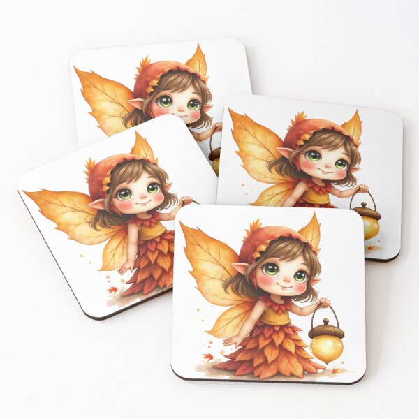 Item preview, Amberleaf Autumn Fairy designed and sold by Dream Bloom Gallery.