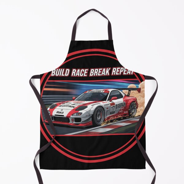 Item preview, Build Race Break Repeat designed and sold by RacerCatBrand.