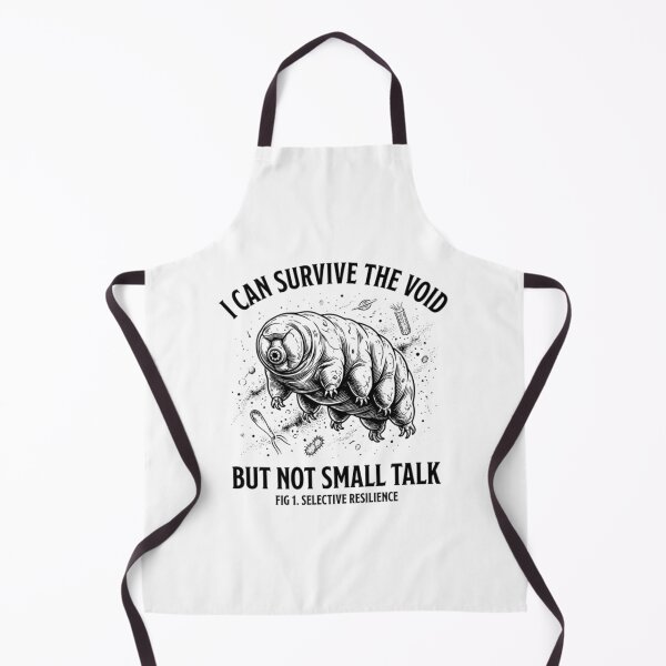 Item preview, Funny Tardigrade Introvert Space Meme - Biology Water Bear designed and sold by Mason-Pride.