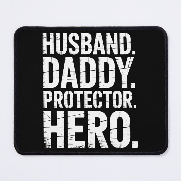 Item preview, Husband Daddy Protector Hero Strong Father Quote designed and sold by flagylART.