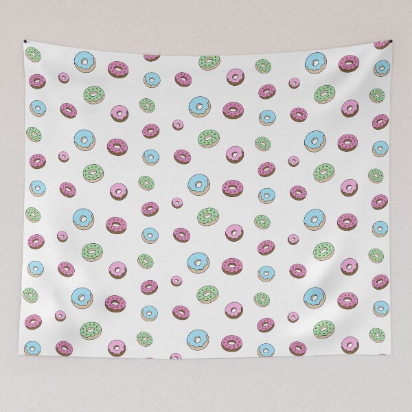 Item preview, Kawaii Donut Sticker Pack | Cute Pastel Doughnuts Stickers designed and sold by jugglingelephant.