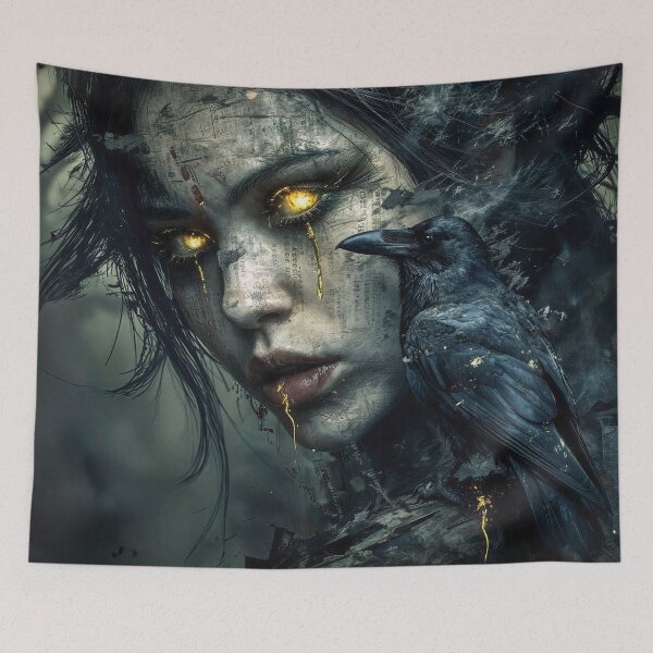Item preview, Digital Downfall: Tears and Code designed and sold by Insomnia Art Designs.
