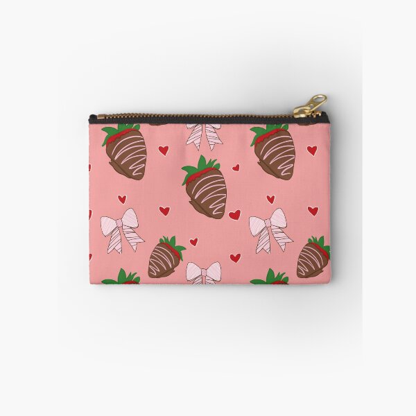 Item preview, Chocolate Covered Strawberry Pattern- Cute Pink Valentine Desert Illustration  designed and sold by thank you.