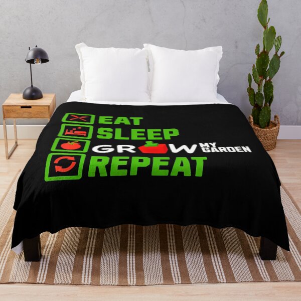 Item preview, Eat Sleep Grow My Garden Repeat Boys Girls Gamer Gaming designed and sold by cordfried3h.