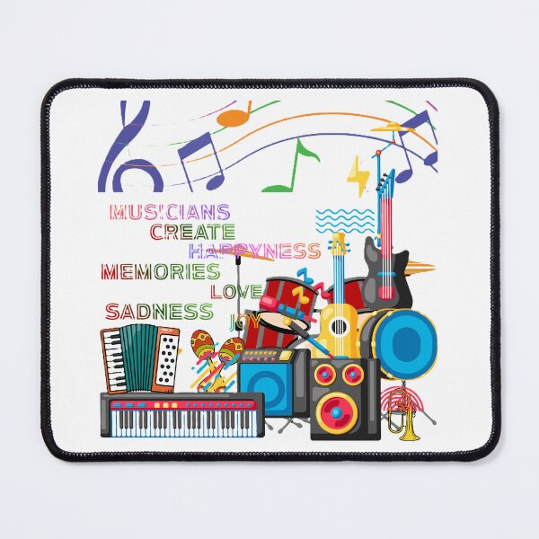 Item preview, MUSICIANS CREATE HAPPYNESS designed and sold by MYTHICAL ME.
