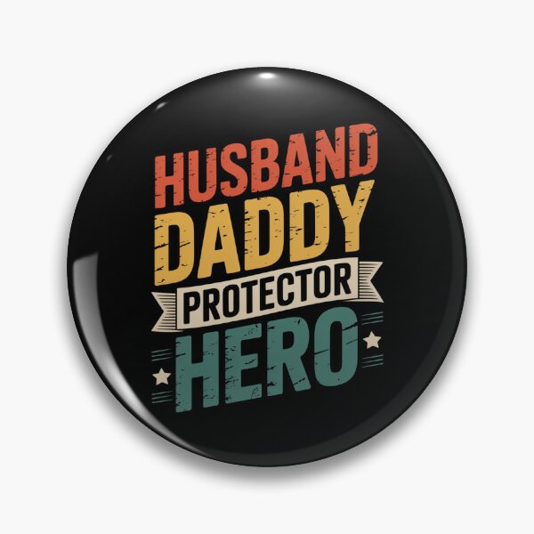 Item preview, Husband Daddy Protector Hero Vintage Father Quote designed and sold by flagylART.
